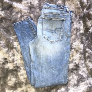 American Eagle skinny high rise jeggings